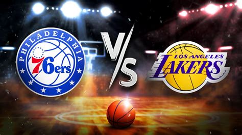 76ers vs. Lakers prediction, odds, pick, how to watch .